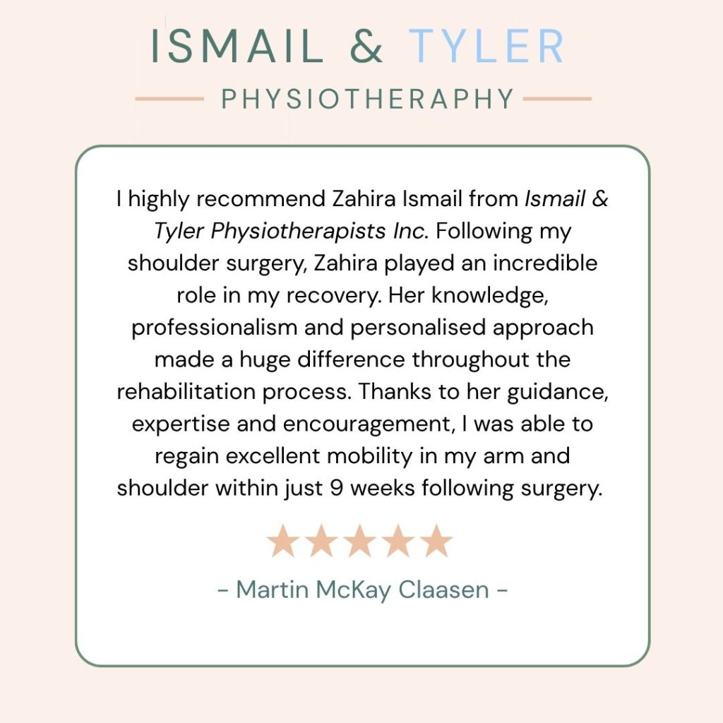 Ismael & Tyler Physio - Patient Review - Martin